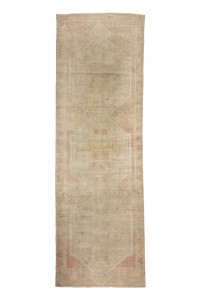 Turkish Rug Runner Vintage Double Knotted Turkish Rug Runner 4x11 Feet 113,345