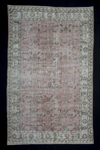 Vintage Oushak Area Rug 6x9 Feet 167,277 - Oushak Rug  $i