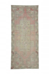 Oushak Rug Vintage Oushak Rug 4x9 Feet 120,270