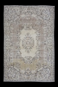 Oushak Rug Vintage Oushak Rug 5x8 Feet 165,240