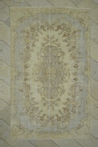 Oushak Rug Vintage Oushak Rug 5x9 Feet 164,275