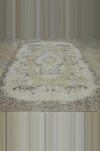 Vintage Oushak Rug 6x9 Feet 170,280 - Oushak Rug  $i
