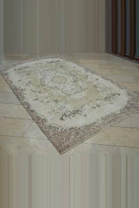Vintage Oushak Rug 6x9 Feet 170,280 - Oushak Rug  $i