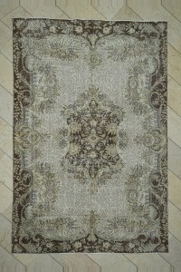 Oushak Rug Vintage Oushak Rug 7x10 Feet 200,298