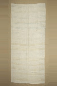 Turkısh Rugs Decorative Rug 252x60 cm. Hemp Runner 1x8 White Oversize frr,Striped Kilim Runner Vintage Rug Handwoven Rug White Rug