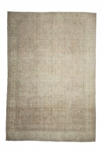 Oushak Rug Vintage Turkish Oushak Rug 8x11 Feet 233,339