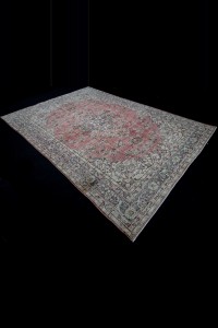 Wool on Cotton Oushak Rug 7x10 Feet 214,318 - Oushak Rug  $i