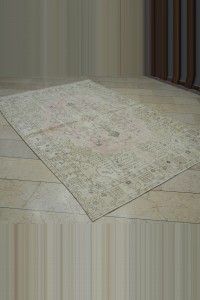 Zigler Mahal Pattern Oushak Rug 6x9 Feet 175,265 - Oushak Rug  $i